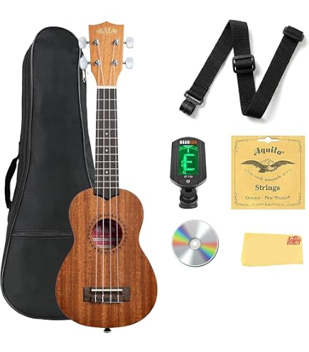 Amazon.com: Kala KA-15 Series Satin Spruce Top Ukulele, with